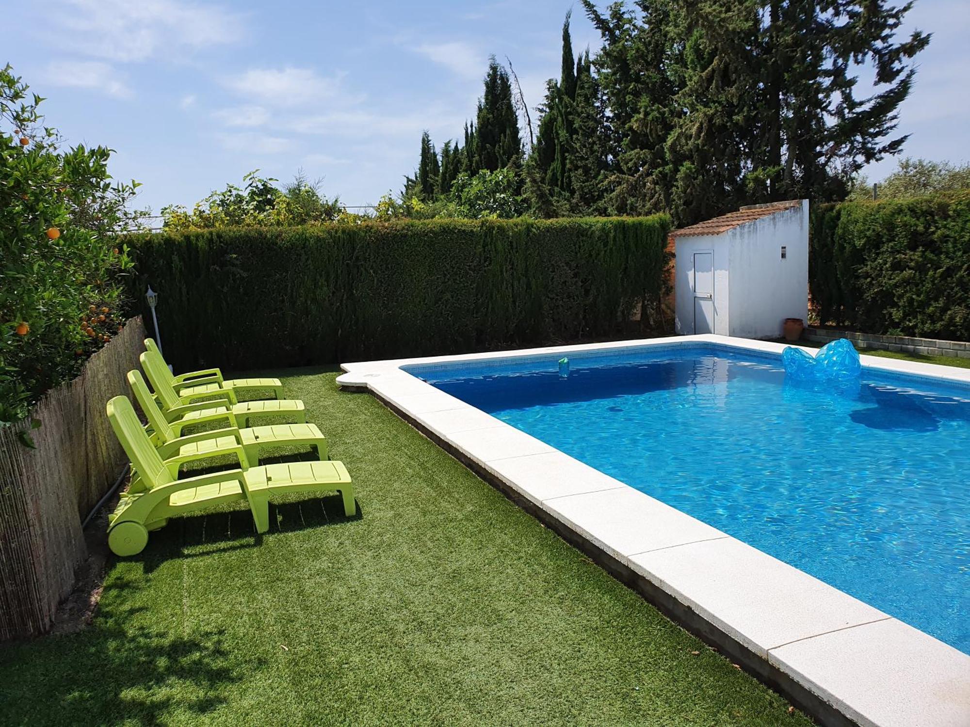 Villa Antonia Gibraleon Bagian luar foto